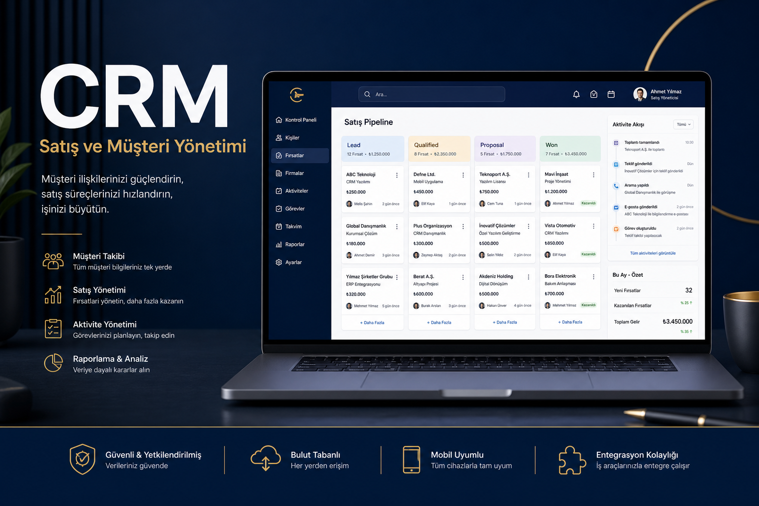 Modüler CRM Platformu