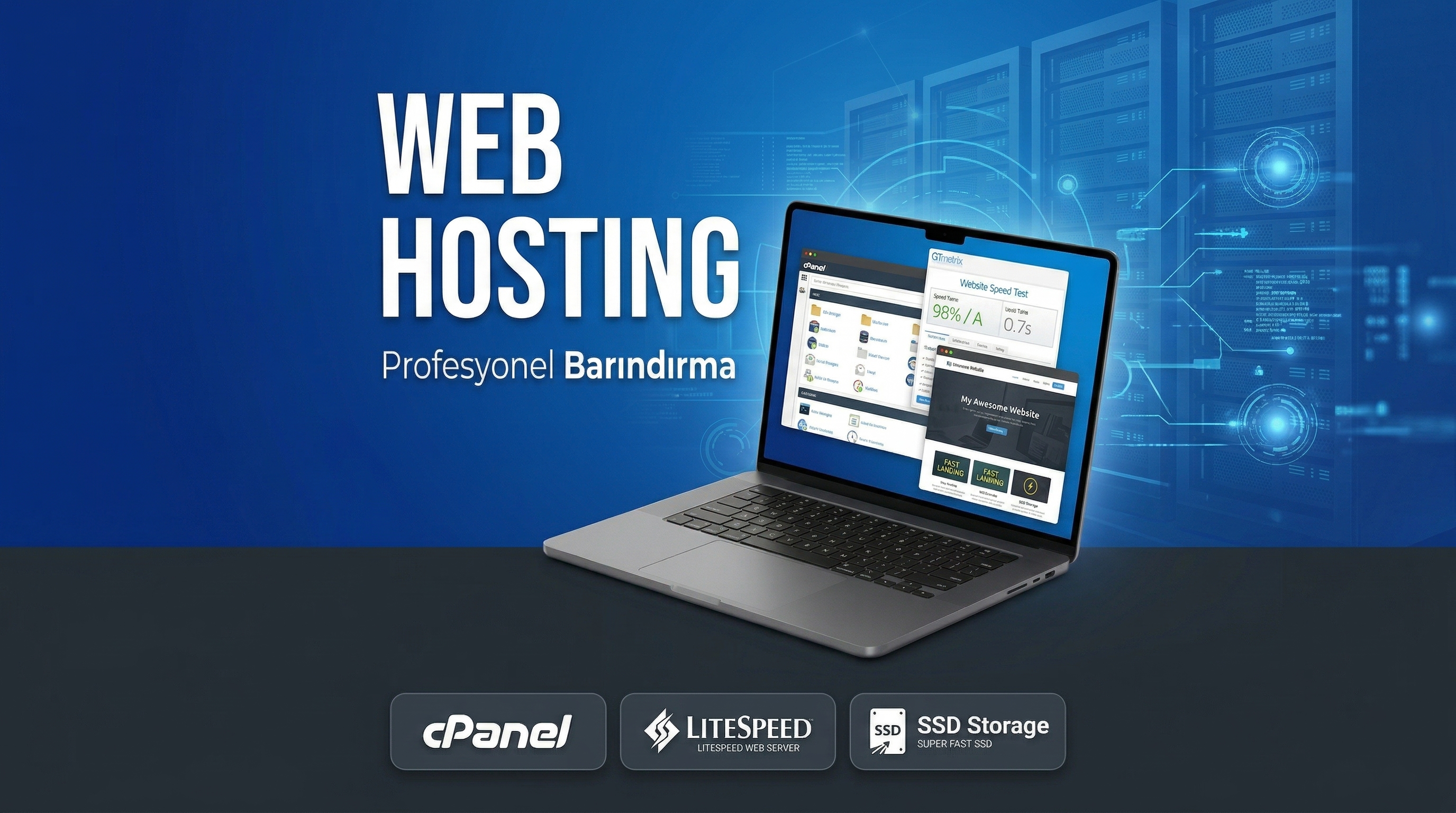 Limitsiz SSD Web Hosting